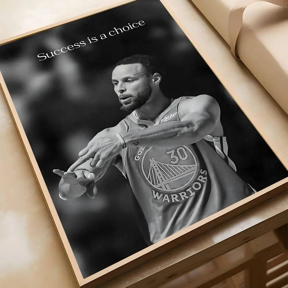 Black and White Sports Wall Art Prints Motivational Quote Posters for Teen Bedroom Gym Man Cave Home Decor