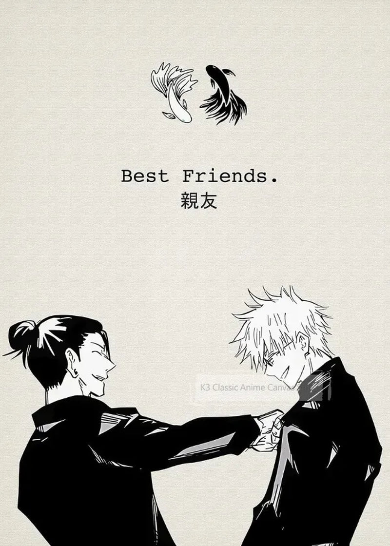 Popular Anime Posters Japanese Vagabond Jujutsu Kaisen Artwork Home Decor Minimalist Aesthetic Art Gift for Fan Canvas Painting