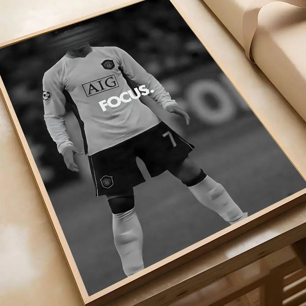 Black and White Sports Wall Art Prints Motivational Quote Posters for Teen Bedroom Gym Man Cave Home Decor