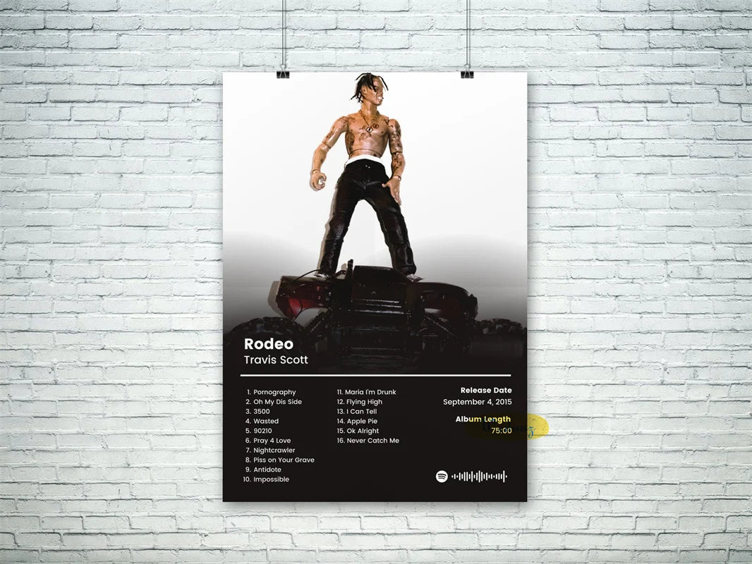 Pop Rapper Star Drake Pictures Hip Hop Music Album Cover Poster for Room Living Modern Canvas Painting Home Art Wall Decor Gift