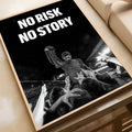Black and White Sports Wall Art Prints Motivational Quote Posters for Teen Bedroom Gym Man Cave Home Decor