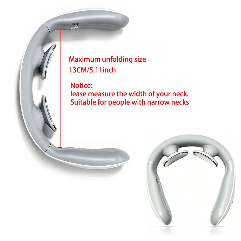 TENS Pulse Back Neck Massage 4 Models Electric Smart Shoulder Cervical Massager Muscle Beating Health Care Tool